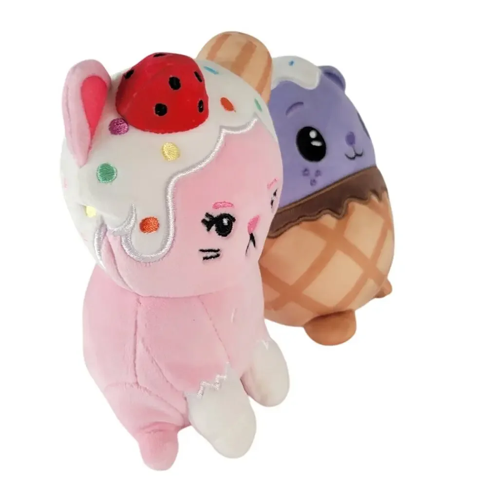 Moriah Elizabeth Ice Cream Plush Lot of 2, 6